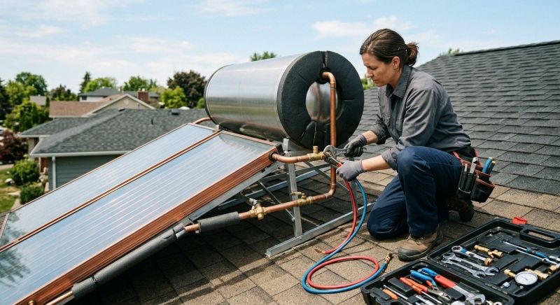 Solar Water Heater Service in Katy, TX