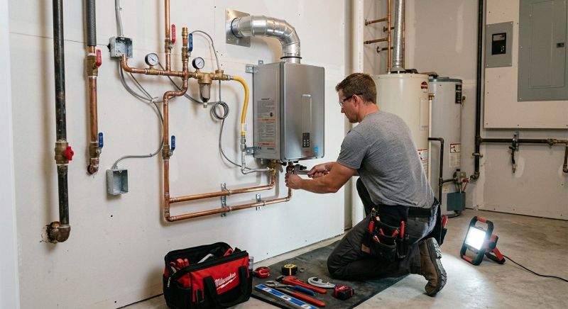 Tankless Heater Installation in Kansas City, MO