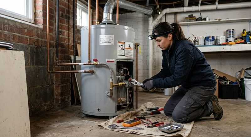 Gas Water Heater Repair in Katy, TX