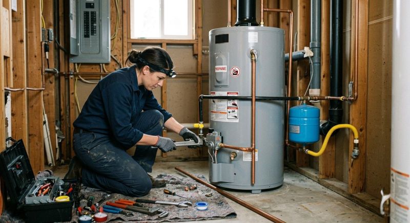 Propane Water Heater Repair in West Palm Beach, FL