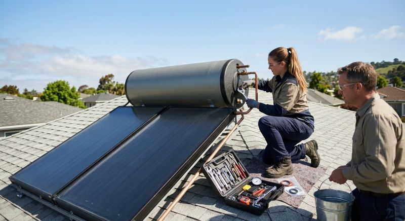 Solar Water Heater Maintenance in Fredericksburg, VA