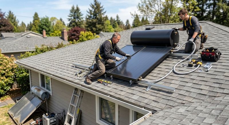 Solar Water Heater Replacement in Sacramento, CA